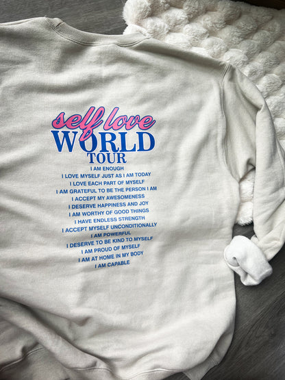 Self Love World Tour Crewneck