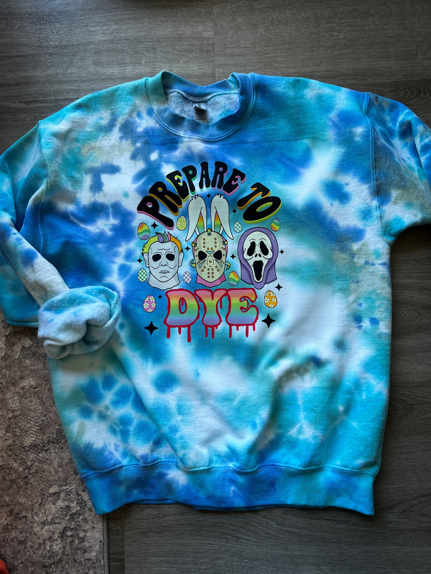 Prepare to Dye Tie Dye Crewneck