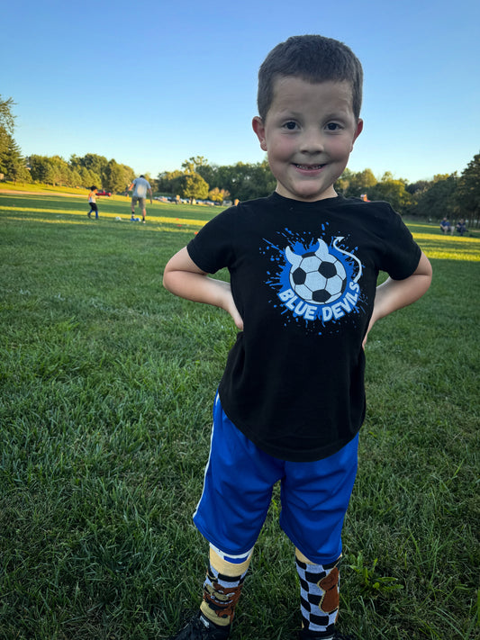 Blue Devils Soccer Kids Tee