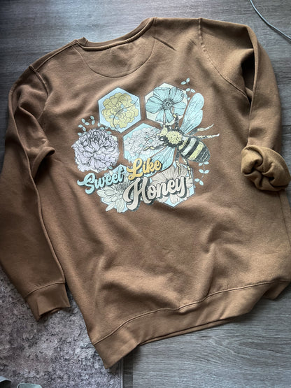 Sweet Like Honey Crewneck