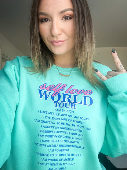 Self Love World Tour Crewneck