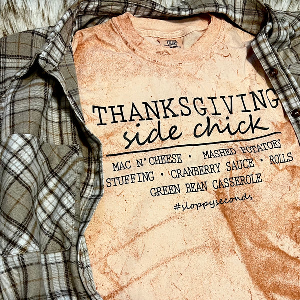 Thanksgiving Side Chick ColorBlast Tee