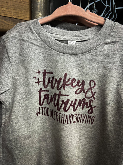 Turkey & Tantrums Kids Tee