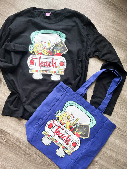 Teach Truck Tee