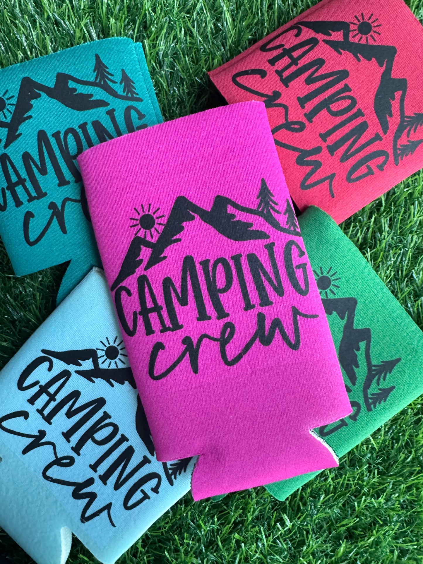 Camping Crew Koozie