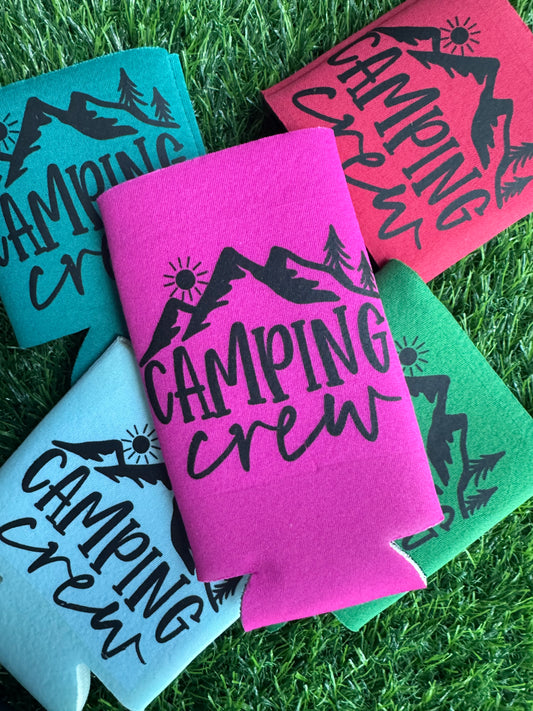 Camping Crew Koozie