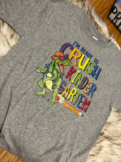 Ready to Crush *grade level* tee