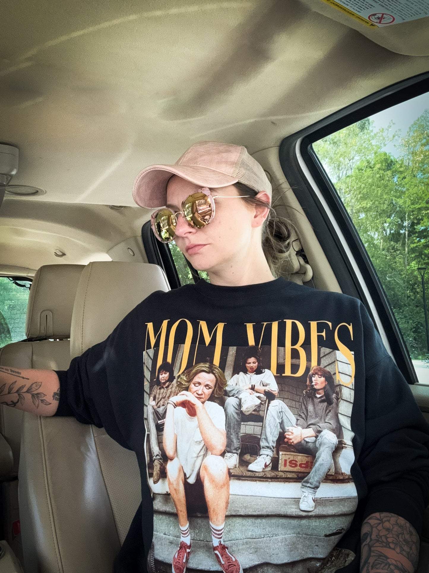 Mom Vibes Crewneck