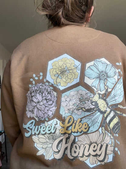 Sweet Like Honey Crewneck