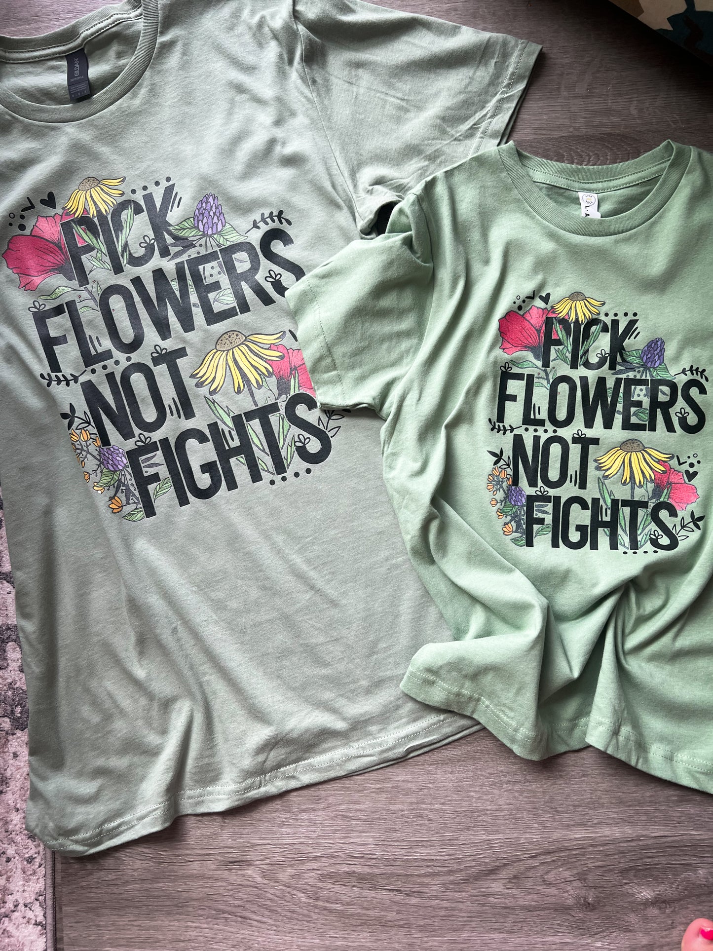 Pick Flowers Not Fights