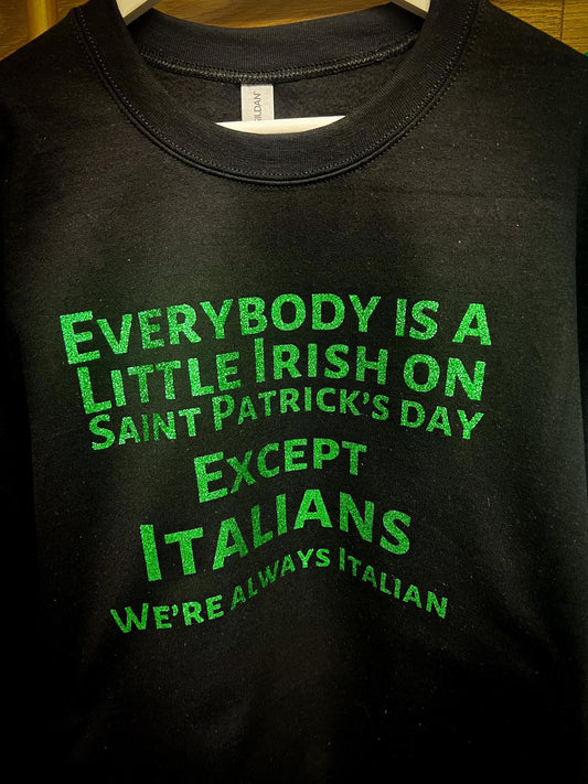 Italians on St Patrick’s Day Tee