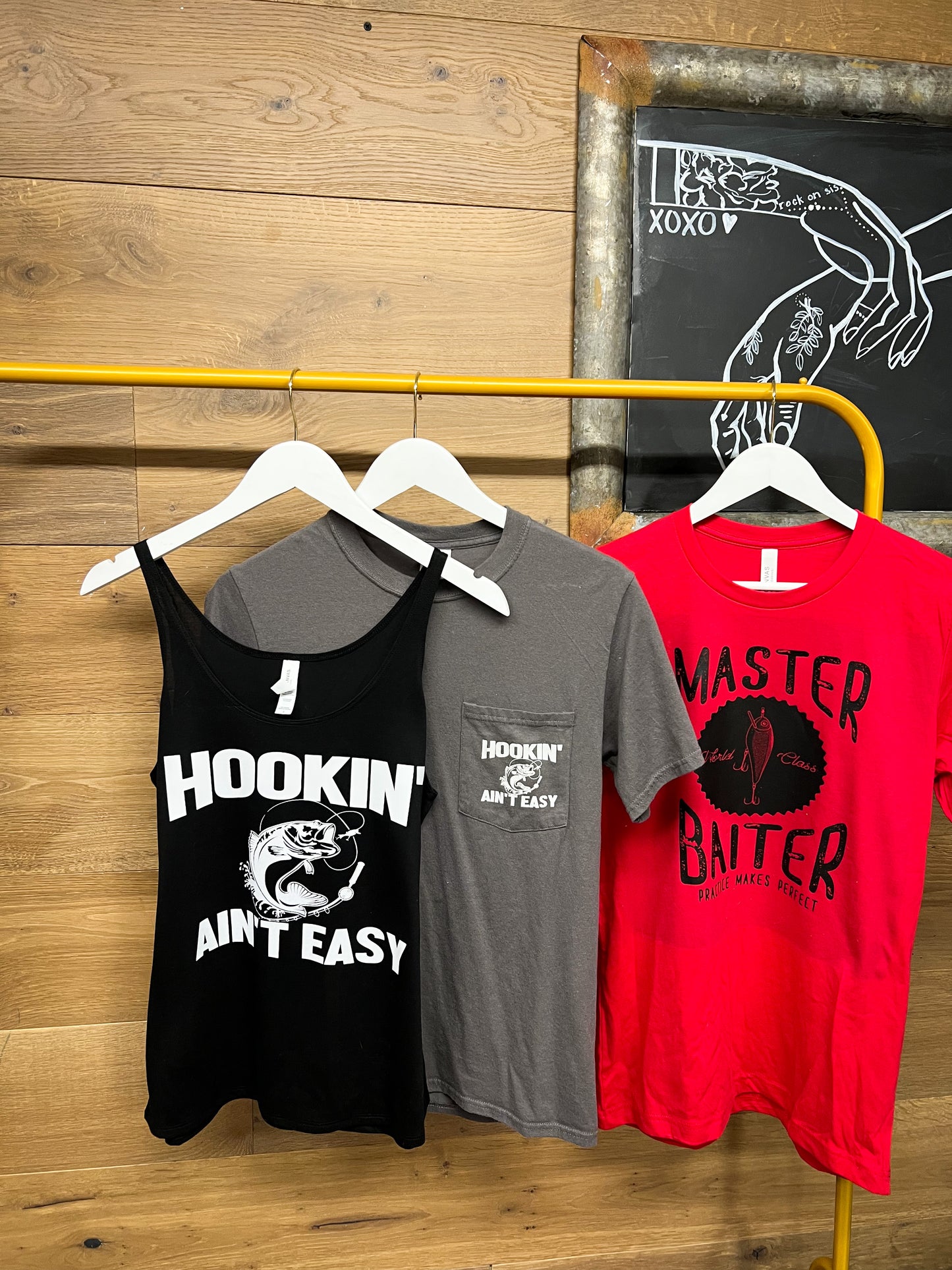 Hookin Ain’t Easy Pocket Tee