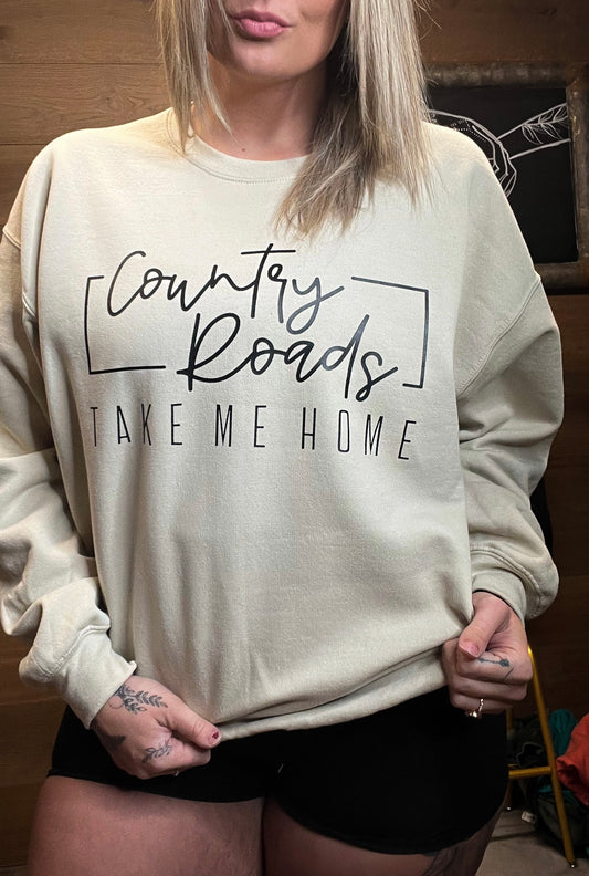 Country Roads Crewneck