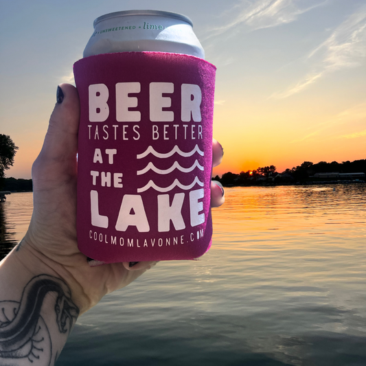 Beer at The Lake Koozie