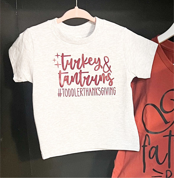 Turkey & Tantrums Kids Tee