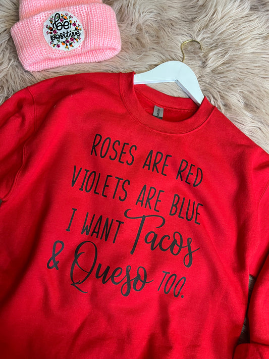 Taco & Queso Crewneck