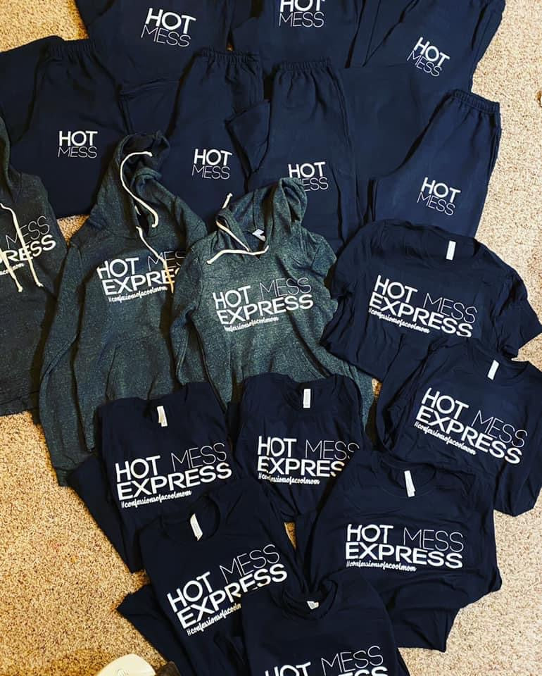 Hot mess express tee