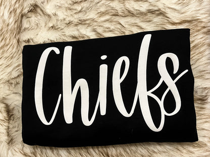 Chiefs Puff Print Crewneck