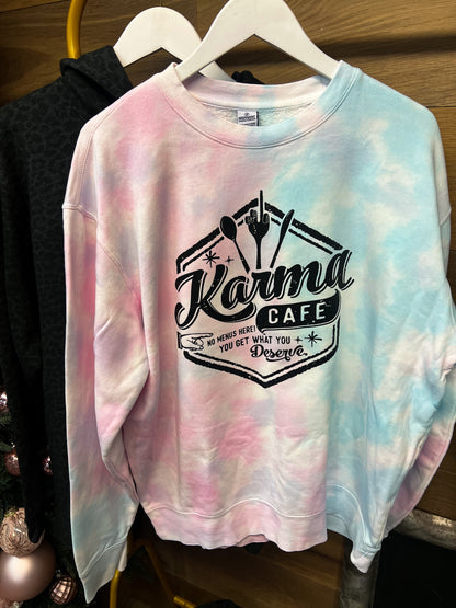 Karma Cafe Cotton Candy Tie Dye