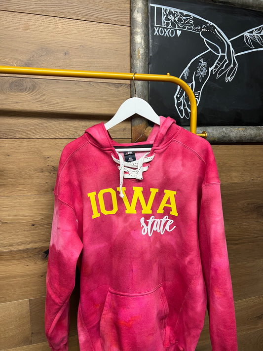 Iowa State Lace up Hoodie