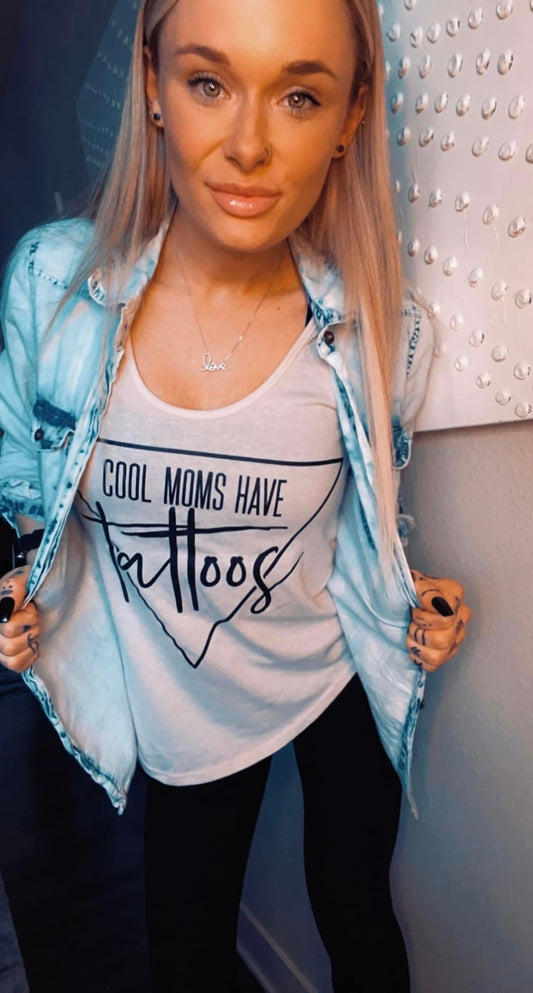 Cool moms have Tattoos backstage tank