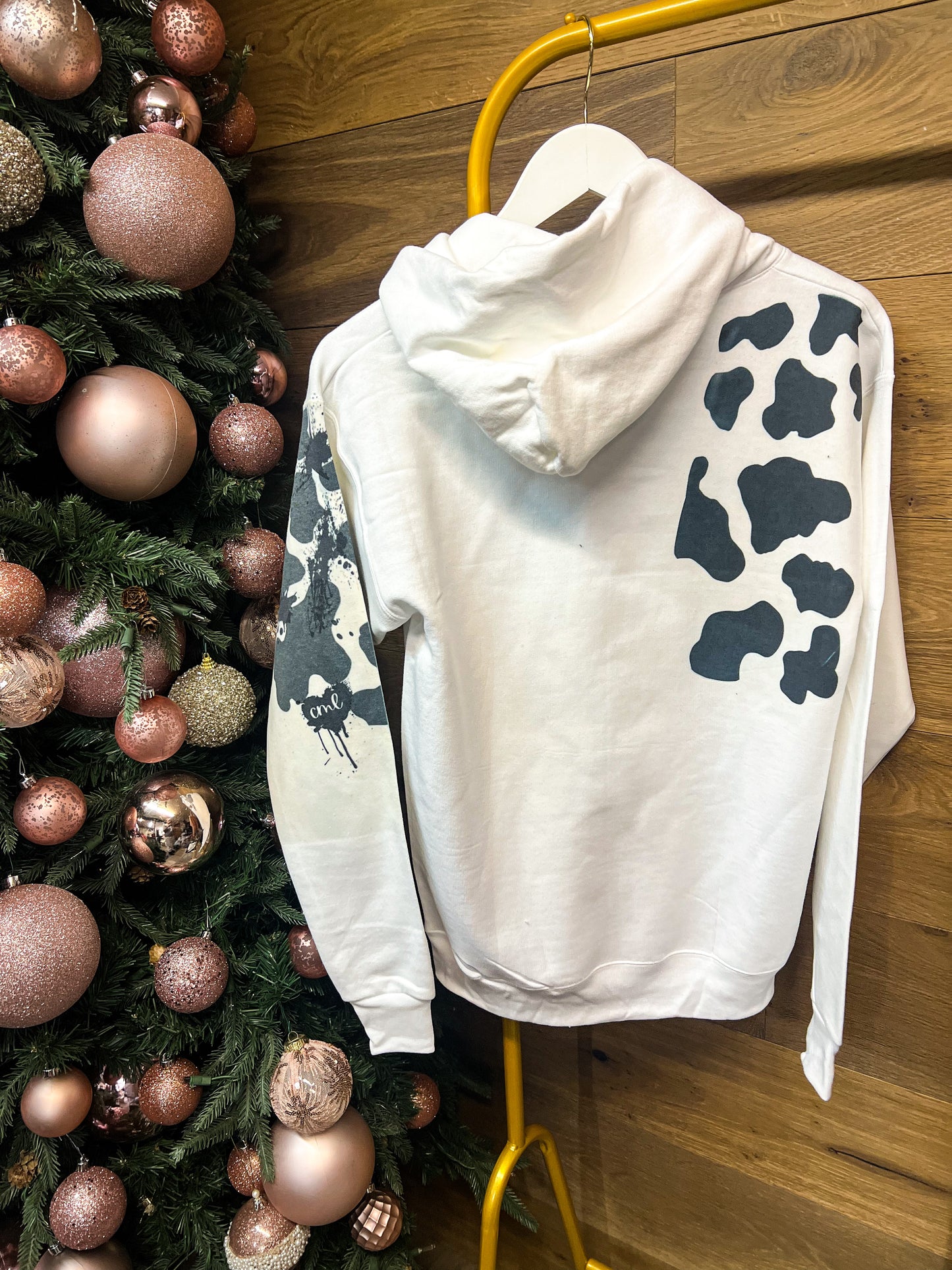 Jelly Roll Cow Print Hoodie